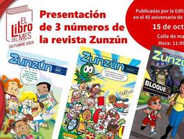 presentacion-de-3-numeros-de-la-revista-zunzun
