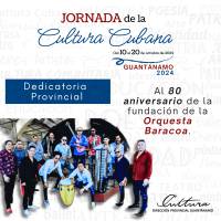 Concierto Homenaje dedicado 80 aniversarios de la Orquesta Baracoa.