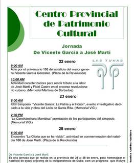 Jornada de Vicente García a José Martí jornada-de-vicente-garcia-a-jose-marti