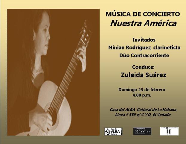 Nuestra Ámérica, es el Espacio de Música de Concierto de La Casa del ALBA Cultural nuestra-america-es-el-espacio-de-musica-de-concierto-de-la-casa-del-alba-cultural