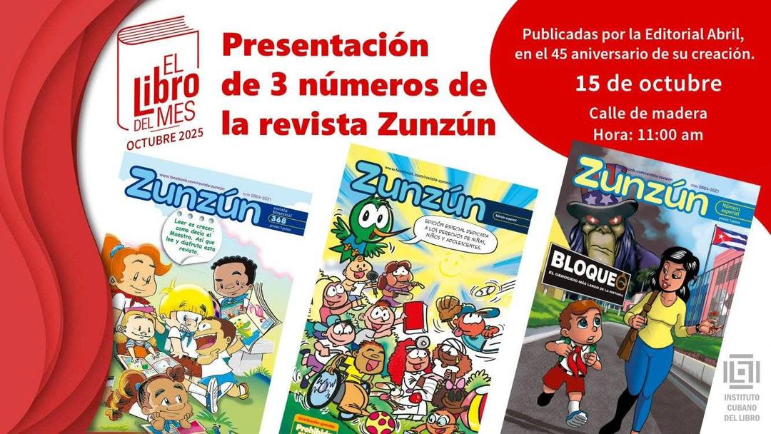 presentacion-de-3-numeros-de-la-revista-zunzun