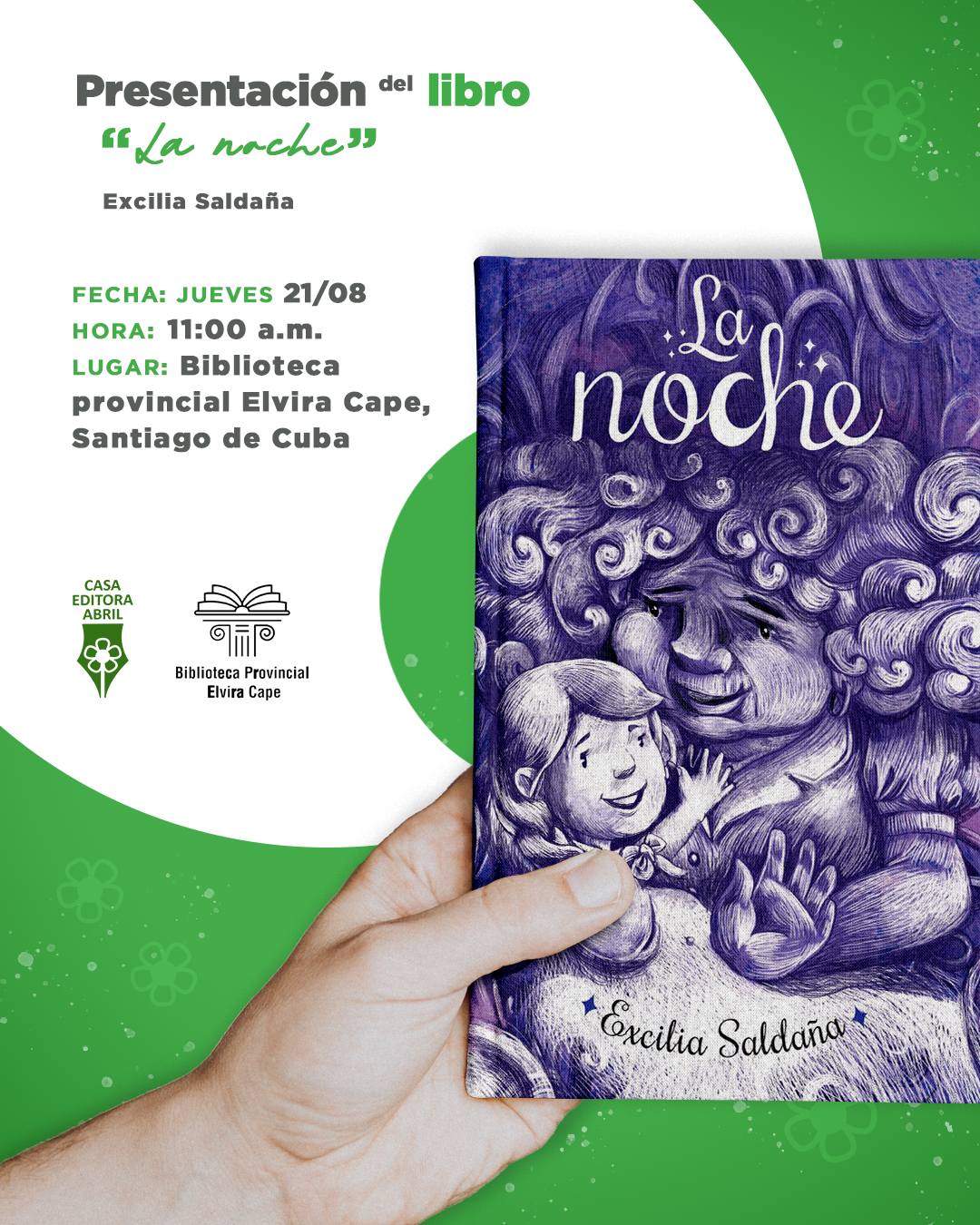 Presentación del libro:" La Noche", de Excilia Saldaña presentacion-del-libro-la-noche-de-excilia-saldana