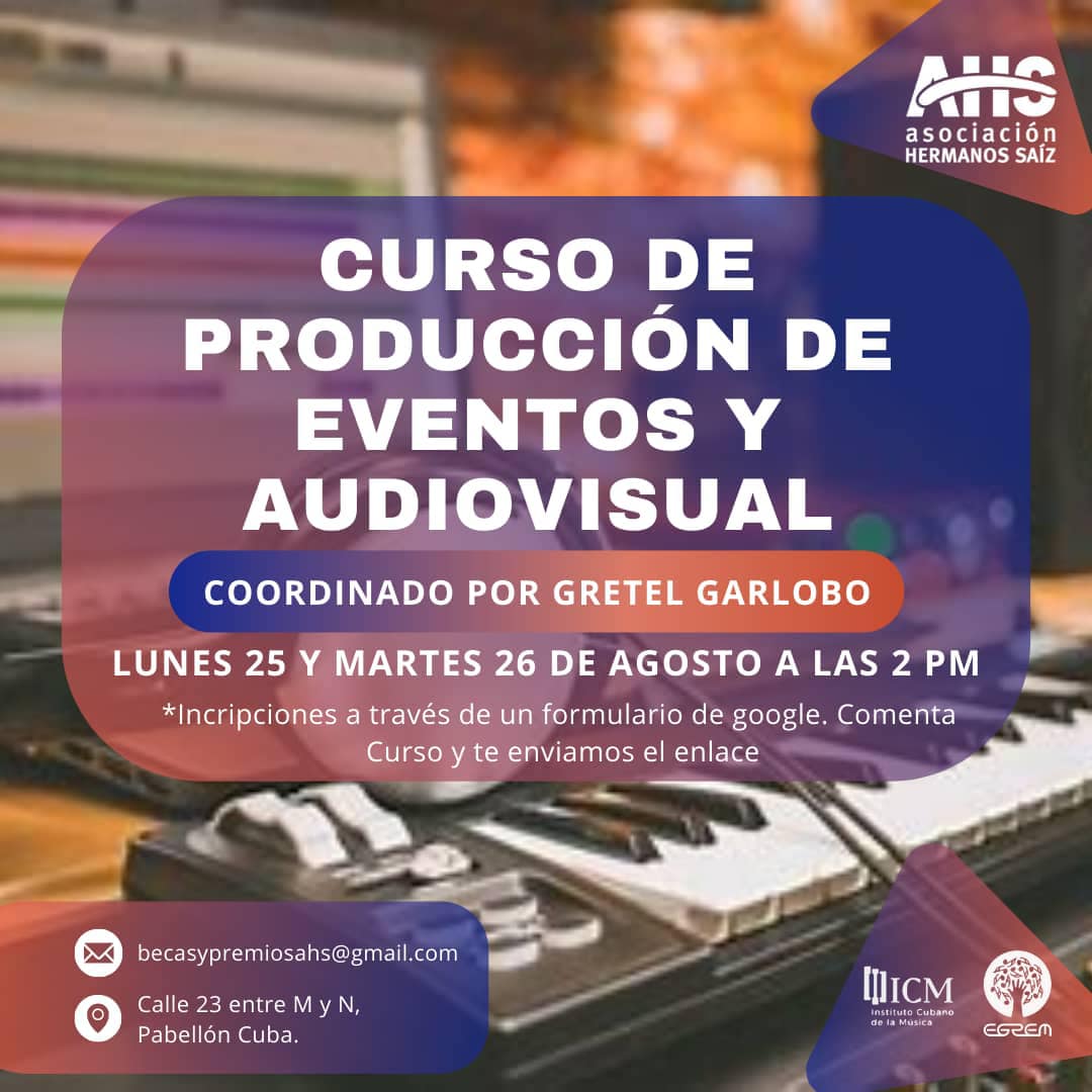 Convocatoria Curso de Producción de eventos y audiovisual convocatoria-curso-de-produccion-de-eventos-y-audiovisual