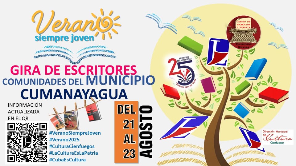 gira-de-escritores-para-cierre-del-verano-2025-en-cienfuegos