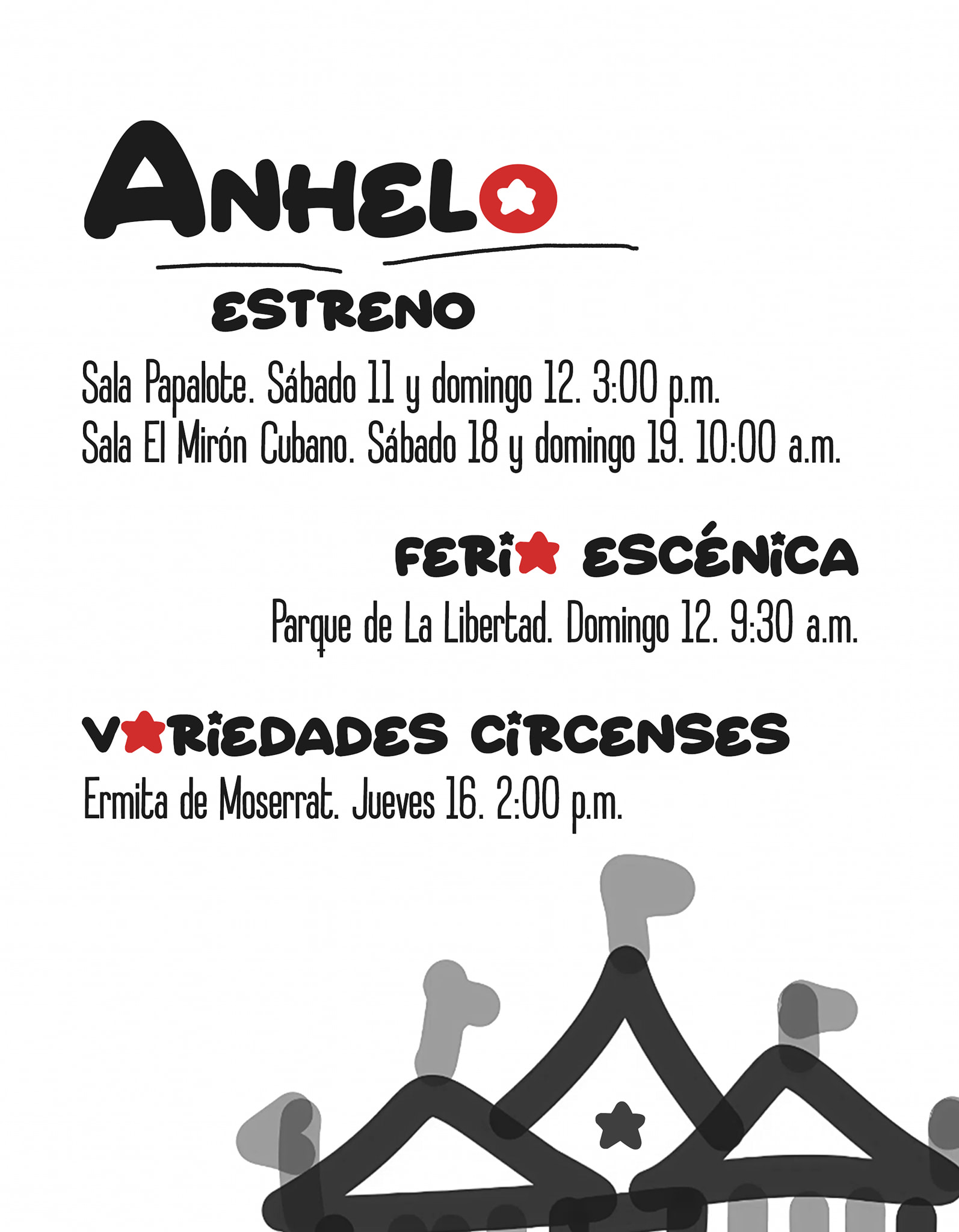 Circo La Rueda. Programa circo-la-rueda-programa