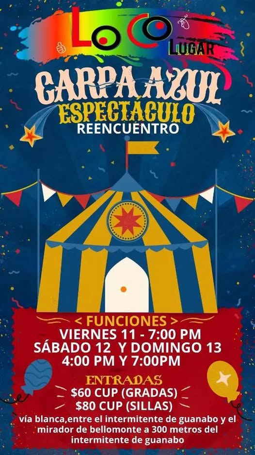 La Carpa Azul llega a Guanabo la-carpa-azul-llega-a-guanabo
