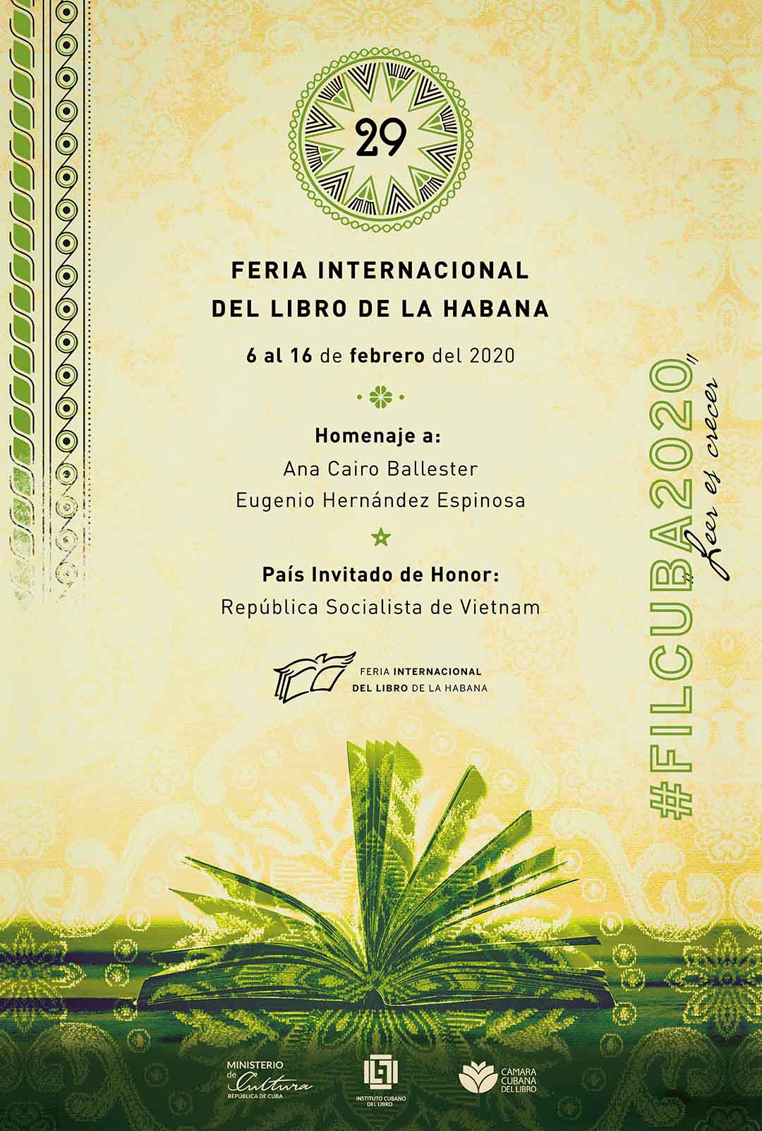XXIX Edición Feria Provincial del Libro de La Habana. Del 20 al 23 de febrero xxix-edicion-feria-provincial-del-libro-de-la-habana-del-20-al-23-de-febrero