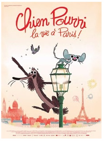 Filme animado: CHIEN POURRI, LA VIDA EN PARÍS. FESTIVAL DE CINE FRANCÉS filme-animado-chien-pourri-la-vida-en-paris-festival-de-cine-frances