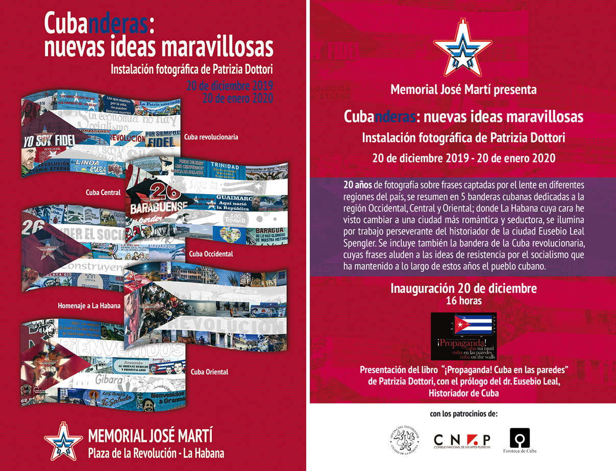 Exposición “Cubanderas”, instalación fotográfica de Patrizia Dottori exposicion-cubanderas-instalacion-fotografica-de-patrizia-dottori