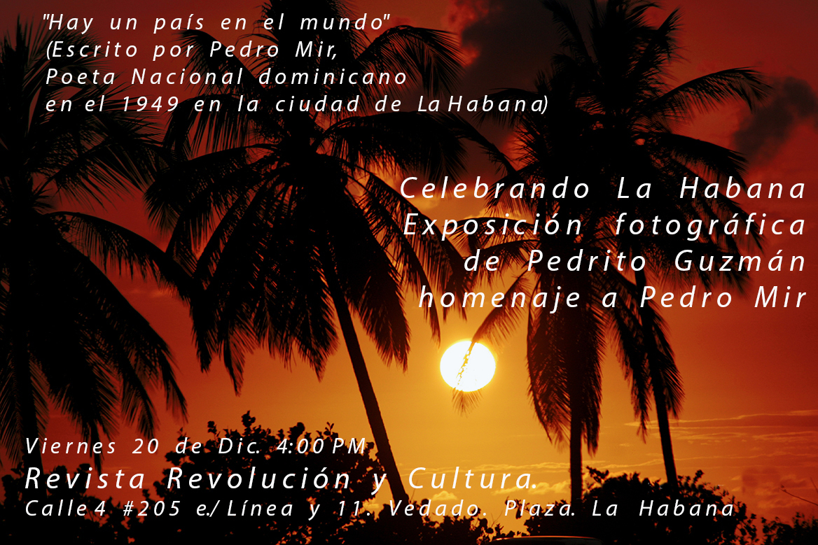 Exposición fotográfica del artista dominicano Pedrito Guzmán "Celebrando La Habana" exposicion-fotografica-del-artista-dominicano-pedrito-guzman-celebrando-la-habana
