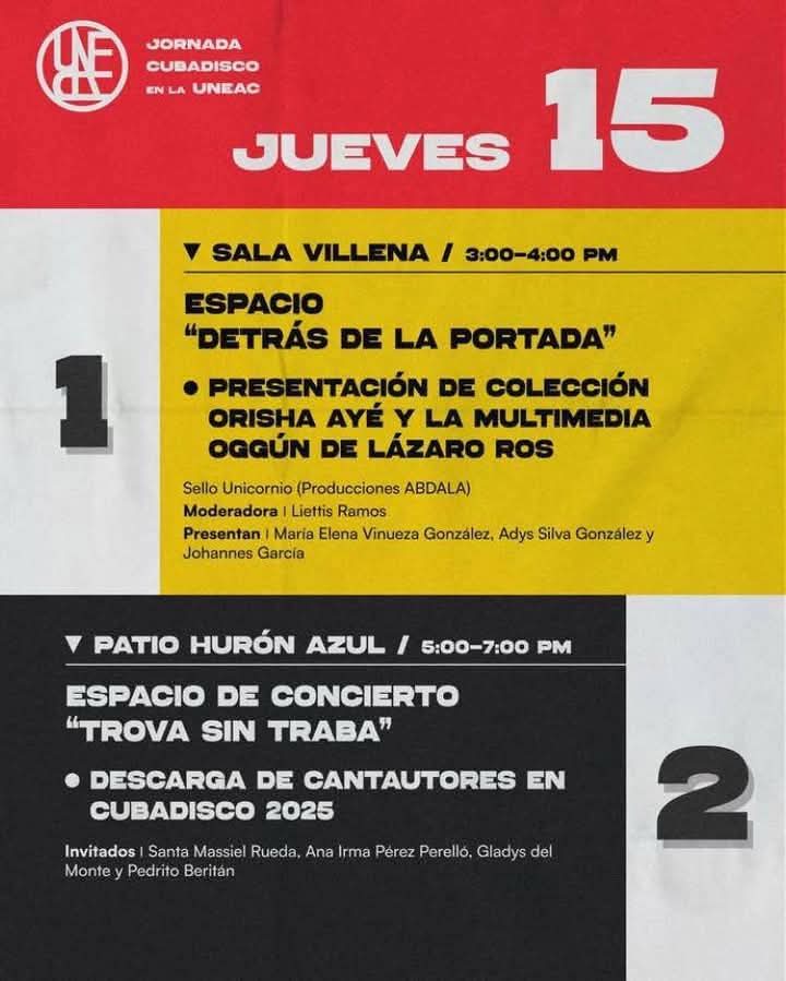 Jornada de Cubadisco en la UNEAC: jueves 15 jornada-de-cubadisco-en-la-uneac-jueves-15