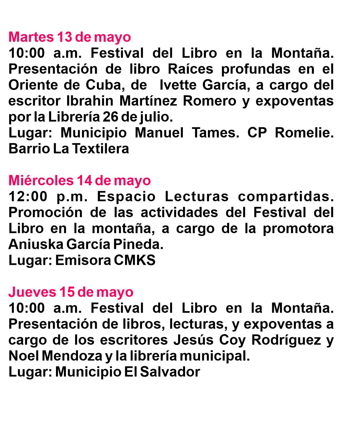 programacion-del-centro-provincial-del-libro-y-la-literatura-en-guantanamo
