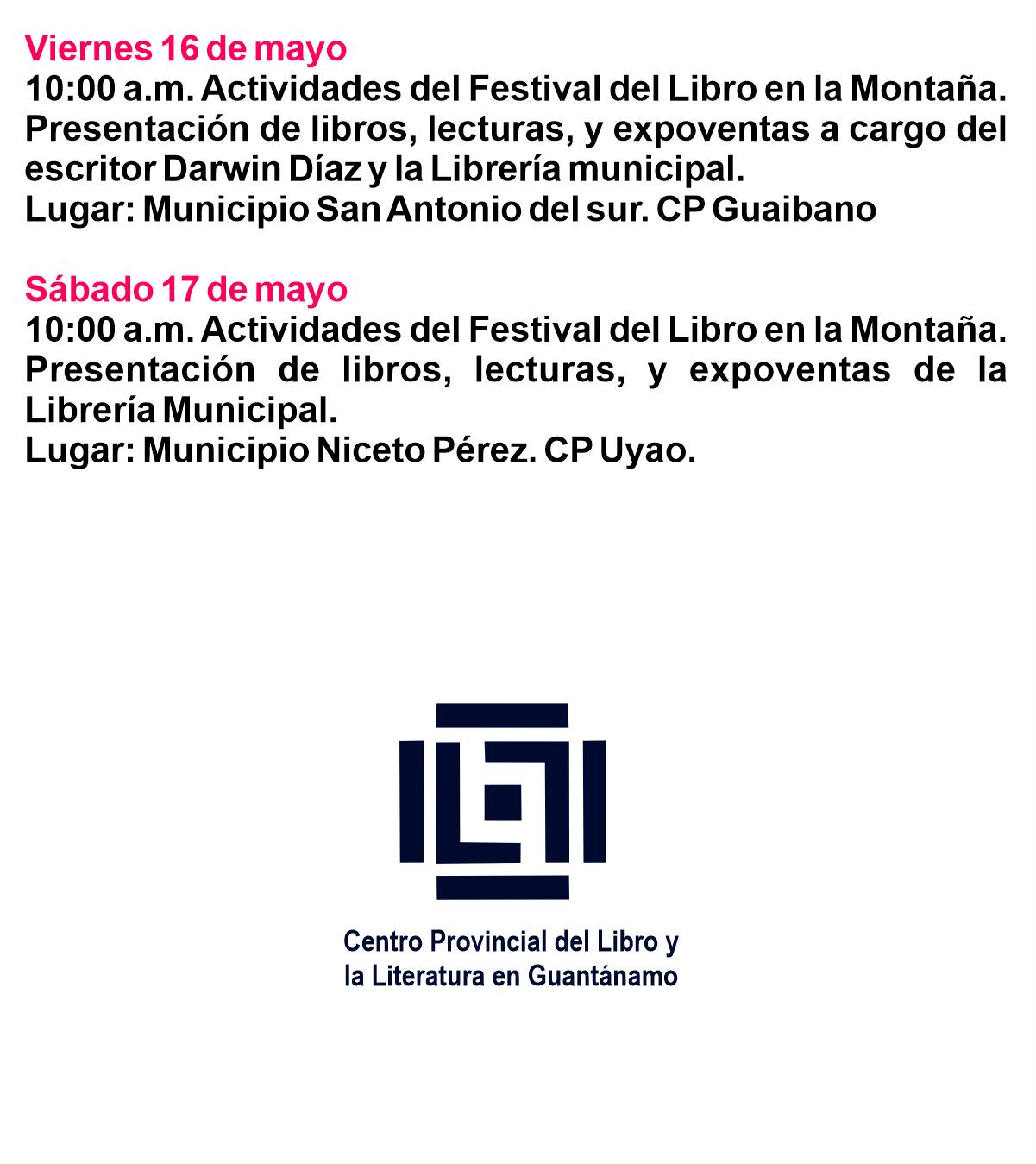 programacion-del-centro-provincial-del-libro-y-la-literatura-en-guantanamo