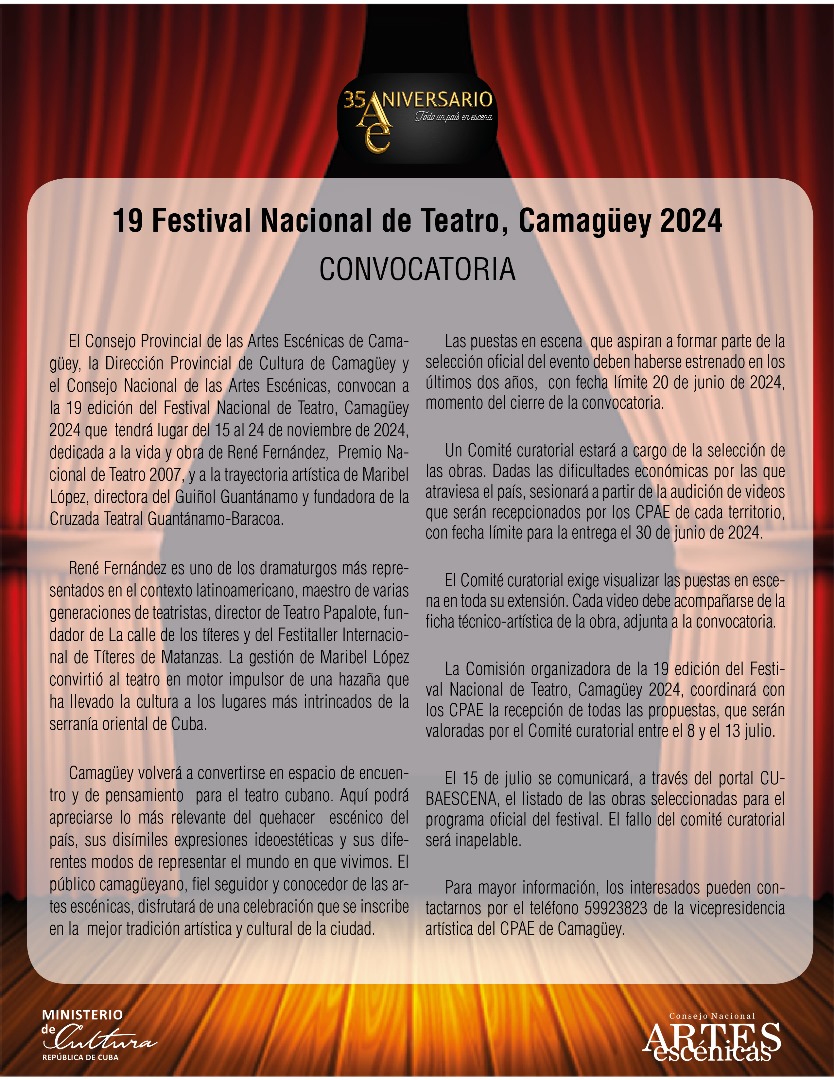 convocatoria-a-la-19-edicion-del-festival-nacional-de-teatro-camaguey-2024