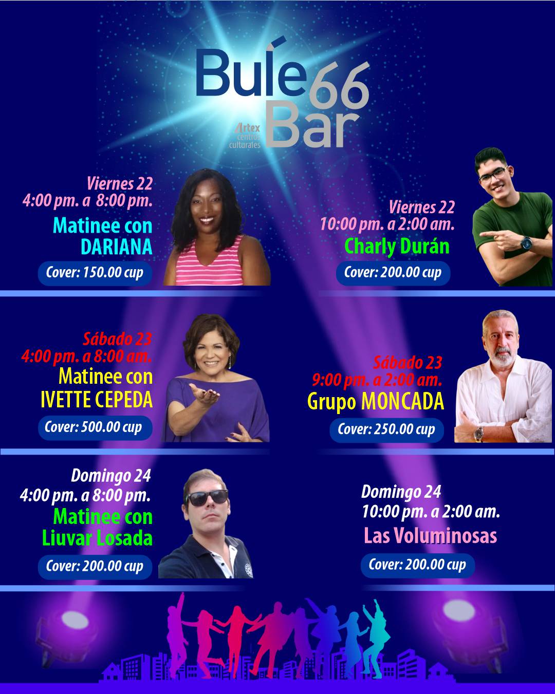 programacion-bulebar-66-fin-de-semana